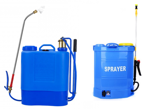 Disinfectant Sprayer, Battery Operated Pressure Pump, Sprayer,16 Liter