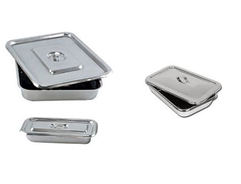 Instrument Tray Stainless Steel with Lid
