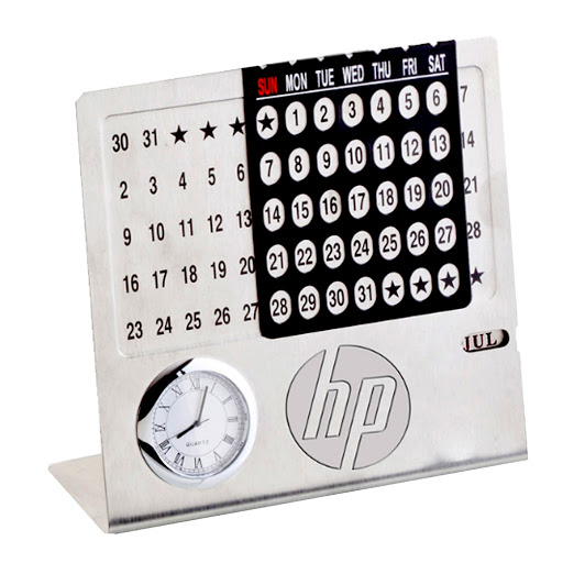 BTC – Perpetual Calendar with Clock